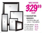 Manhattan Mirrors- 1150 x 850mm