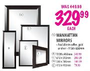 Manhattan Mirrors- 610 x 910mm