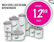 Mild Steel Lace Design Kitcheware- Each
