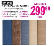 Tufted Roomsize Carpets- 80 x 120cm