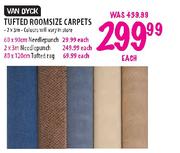 Tufted Roomsize Carpets- 2 x 3m