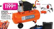Hobbycraft 50L 1.8kw Air Compressor Plus Kit 