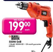 Black & Decker 500W Drill