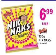 Simba Nik Naks Assorted-150g each