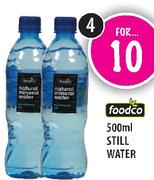 Foodco Still Water-4 x 500ml