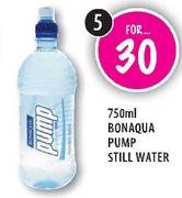 Bonaqua Pump Still Water-5 x 750ml