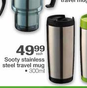 Sooty Stainless Steel Travel Mug-300ml Each