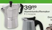 Aluminium Koffiemaker-3 Koppie Elk