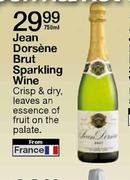 Jean Dorsene Brut Sparkling Wine-750ml