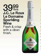 J.C Le Roux Le Domaine Sparkling Wine-750ml