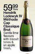 Hendrik Lodewyk IV Methode Cap Classique Brut-750ml