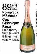 Pongracz Methode Cap Classique Rose-750ml