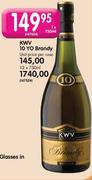 KWV 10 Yo Brandy-1*750ml