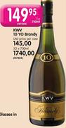 KWV 10 Yo Brandy-12*750ml