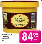 MRS Ball's Chutney(All Variants)-3kg Each
