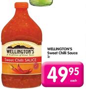 Wellington's Sweet Chilli Sauce-2ltr Each
