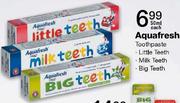 Aquafresh Toothpaste-50ml Each