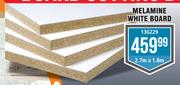 Melamine White Board-2.7m x 1.8m