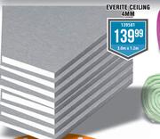 Everite Ceiling 4mm-3.0m x 1.2m