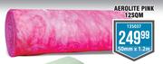 Aerolite Pink 12SQM-50mm x 1.2m