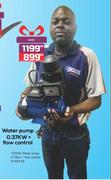 Water Pump 0.37kw + Flow Control