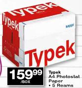 Typek A4 Photostat Paper-5 Reams per box