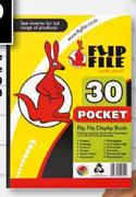 Flip File Display File 50 Pockets-each