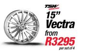 TSW 15" Vectra Wheel-Per Set Of 4