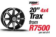 TSW 20" 4x4 Trax Wheels-Per Set Of 4
