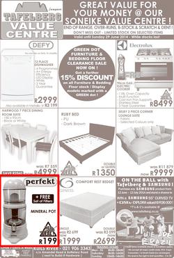 Tafelberg Furnishers Kuils River : (Valid until 29 Jun 2014), page 1