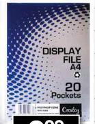 Croxley A4 Display File-20 Pockets