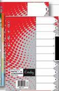Croxley A4 File Dividers- 10-Part PVC