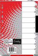 Croxley A4 File Dividers- 5-Part Pvc