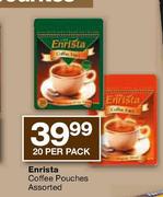 Enrista Coffee Pouches Assorted-20's Per pack