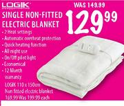Logik Non Fitted Electric Blanket-110 x 150cm