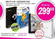 Ability 4-In-1 Software Pack