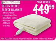 Pure Pleasure Double Fully Fitted Electric Blanket