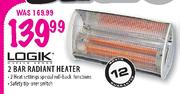 Logik 2 Bar Radiant Heater