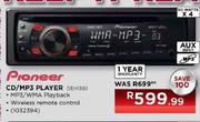 Pioneer CD/MP3 Player-DEH1350