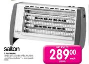 Salton 3 Bar Heater