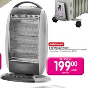 Mellerware 3 Bar Halogen Heater