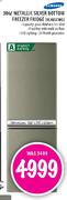 Samsung Metallic Silver Bottom Freezer Fridge-306 Ltr (RL40SCMG)
