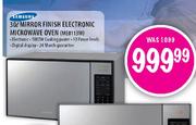 Samsung Mirror Finish Electronic Microwave Oven-30 Ltr (ME0113M)