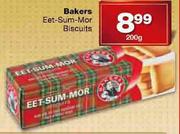 Bakers Eet-Sum-Mor Biscuits-200g 