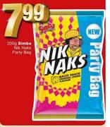 Simba Nik Naks Party Bag-200g