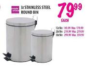 Simple choice Stainless Steel Round Bin-3l