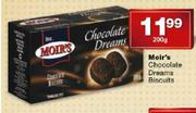 Moir's Chocolate Dreams Biscuits-200g
