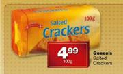 Queen's Salted Crackers-100g