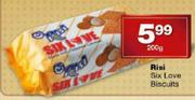 Risi Six Love Biscuits-200gm