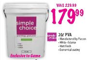 Simple Choice PVA-20ltr